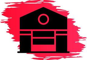 Warehouse Creative Icon Design vector