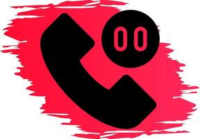 Phone Pause Creative Icon Design vector
