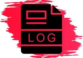 LOG Creative Icon Design vector