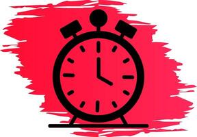 Alarm Clock Creative Icon Design vector