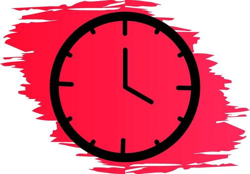 diseño de icono creativo de reloj vector