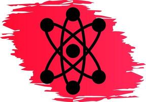 Atom Creative Icon Design vector