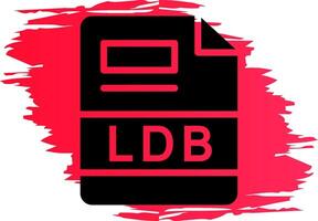 LDB Creative Icon Design vector