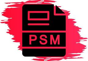 PSM Creative Icon Design vector