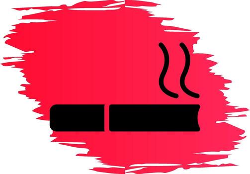 Cigarette Creative Icon Design vector