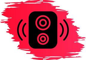 Speaker Creative Icon Design vector