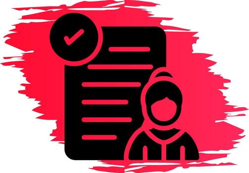 tarea establecido usuario pruebas creativo icono diseño vector