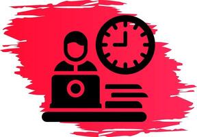 Work Habits Creative Icon Design vector