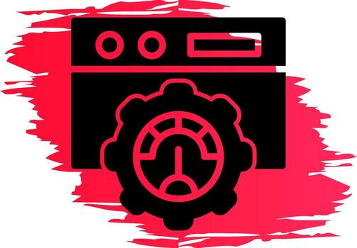 buscar motor mejoramiento creativo icono diseño vector