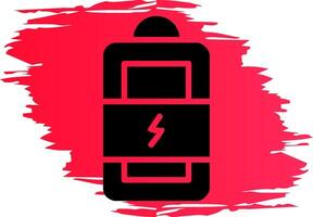 Charging Battery Creative Icon Design vector