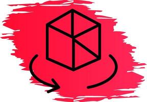 3d Creative Icon Design vector
