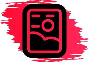 Canvas Creative Icon Design vector
