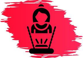 Hologram Creative Icon Design vector