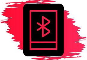 diseño de icono creativo bluetooth vector