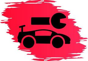 Car Service Creative Icon Design vector