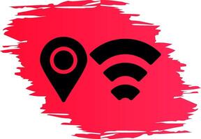 WiFi Creative Icon Design vector