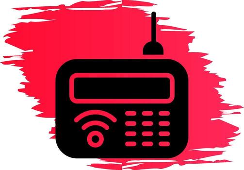 intercomunicador creativo icono diseño vector