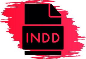 Indd File Creative Icon Design vector