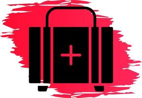 First Aid Kit Creative Icon Design vector