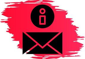 diseño de icono creativo de correo vector