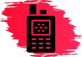 Walkie Talkie Creative Icon Design vector