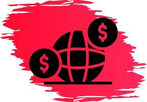 Offshore Banking Creative Icon Design vector