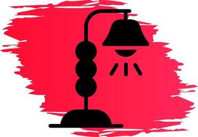 Street Lamp Creative Icon Design vector