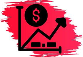 Income Settings Creative Icon Design vector