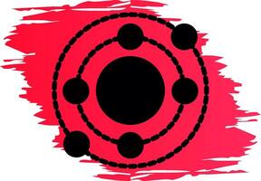 Planet Creative Icon Design vector