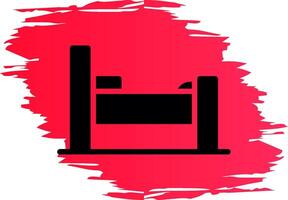 Bed Creative Icon Design vector