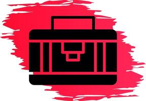 Suitcase Creative Icon Design vector