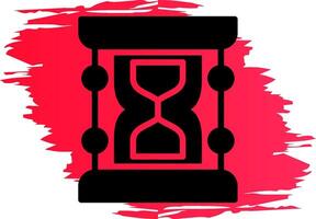 diseño de icono creativo de reloj de arena vector