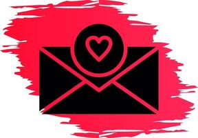 Love Letter Creative Icon Design vector