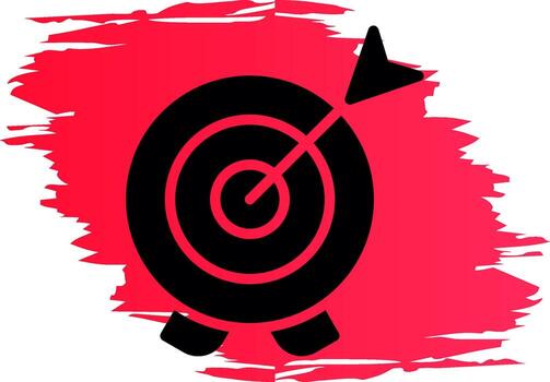 Target Creative Icon Design vector