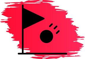 diseño de icono creativo de golf vector