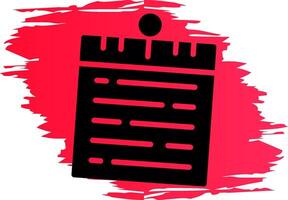 Sticky Note Creative Icon Design vector
