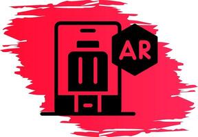 Ar Tourism Creative Icon Design vector