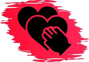 Make a Pledge Creative Icon Design vector