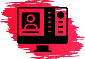 Online Profile Creative Icon Design vector