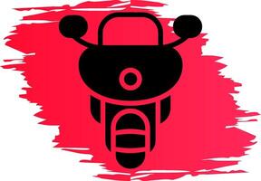 Motorbike Creative Icon Design vector