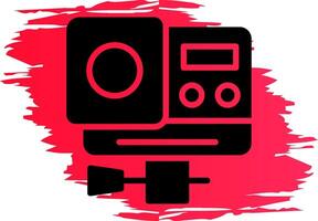 Action Camera Creative Icon Design vector