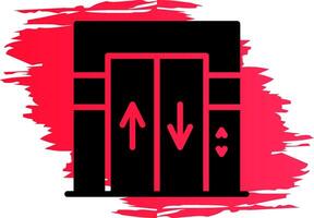 diseño de icono creativo de ascensor vector
