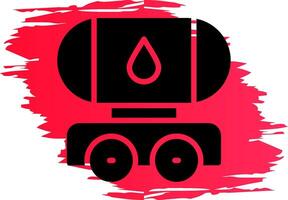 Tanker Creative Icon Design vector