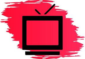 Television Creative Icon Design vector