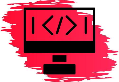 Coding Creative Icon Design vector
