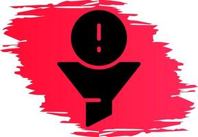 Filtering Creative Icon Design vector