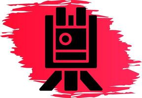 Canvas Creative Icon Design vector