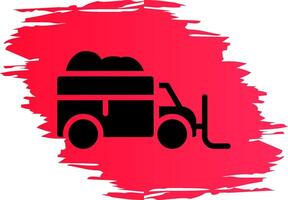 Snowplow Creative Icon Design vector