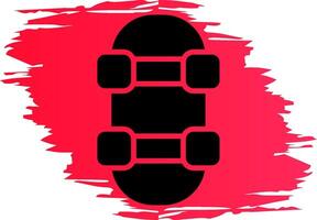 Skateboard Creative Icon Design vector