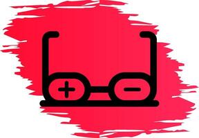 Medical Glasses Creative Icon Design vector